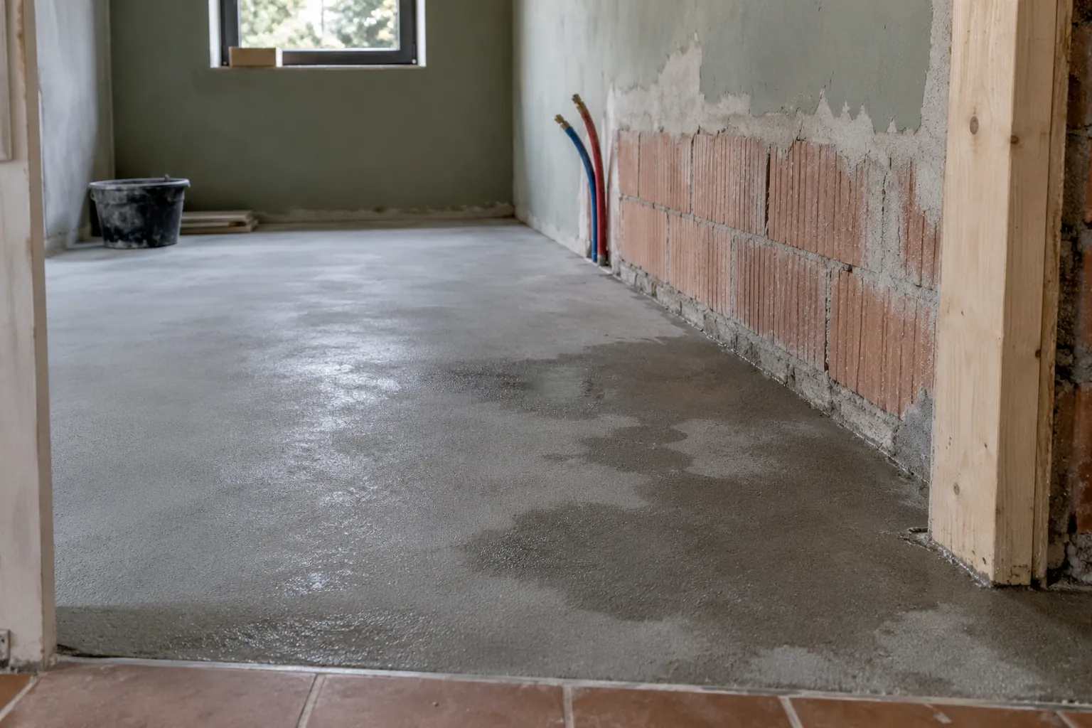 Bouwvocht in nieuwbouw: restvocht in een nieuwe dekvloer