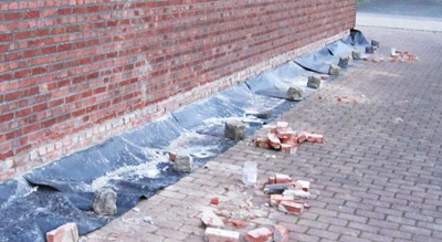muren onderkappen